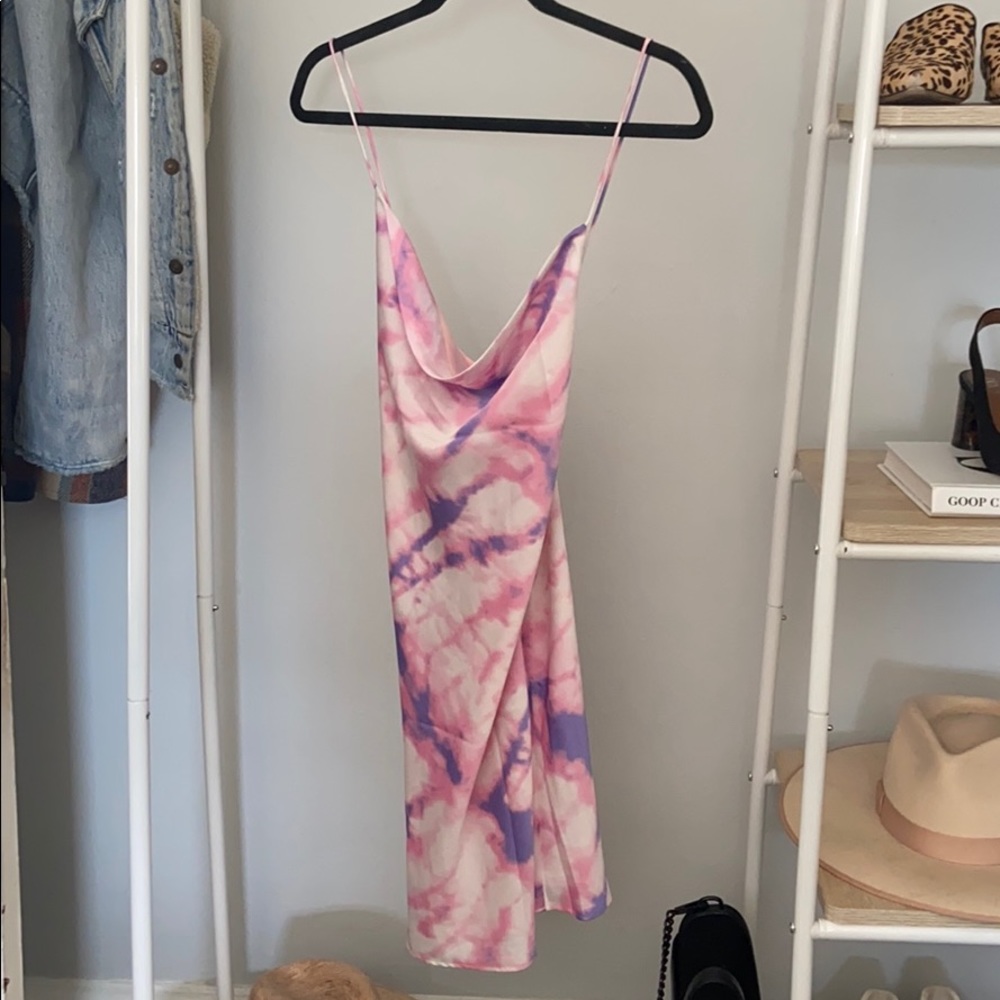 Sabo Skirt cowel neck slip dress